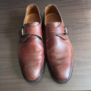 Allen Edmonds Warwick Plymouth Single Monk Straps Size 10 5751 USA,Mens
